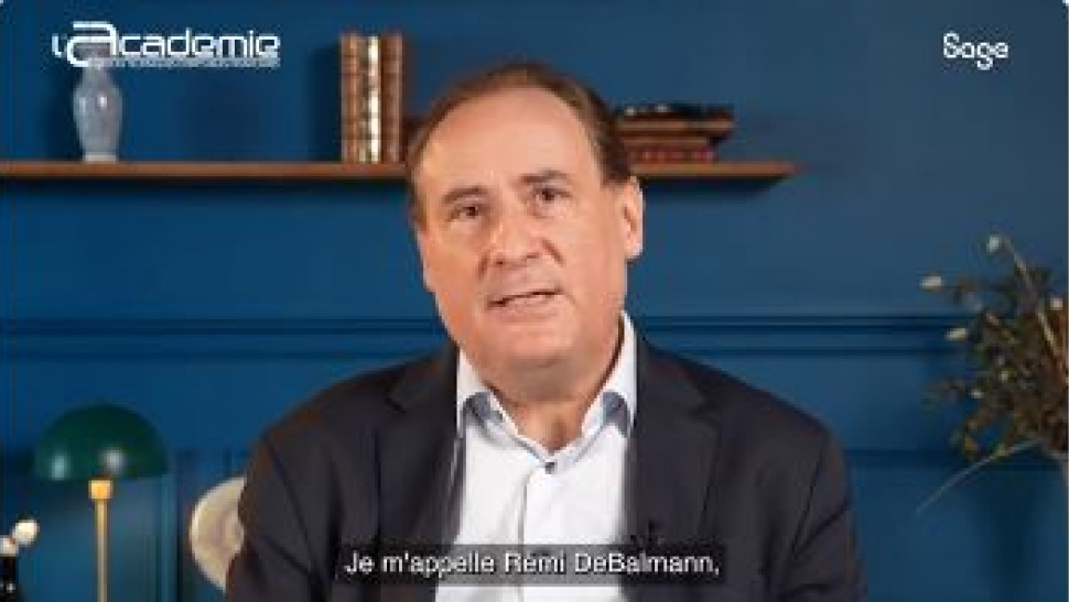 Les entretiens de l'Académie : Maître REMI DE BALMANN